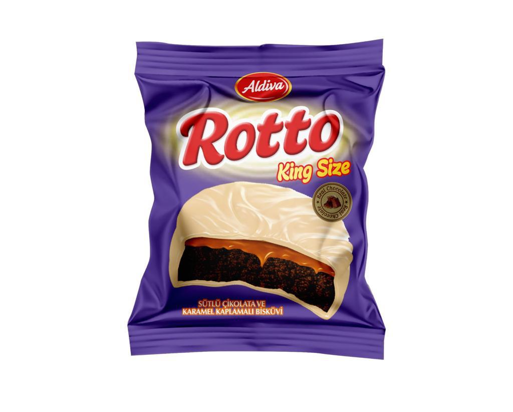Rotto Caramel Cocoa White White Chocolate Coated